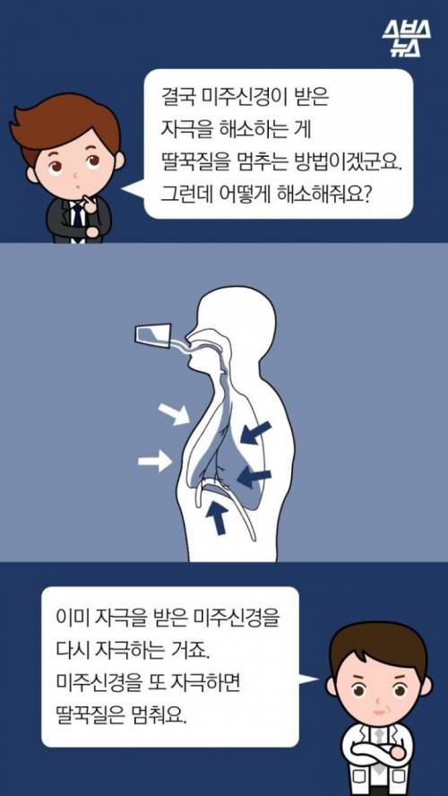 딸꾹질을 멈추려고 ~~까지 해봤어의 최강자