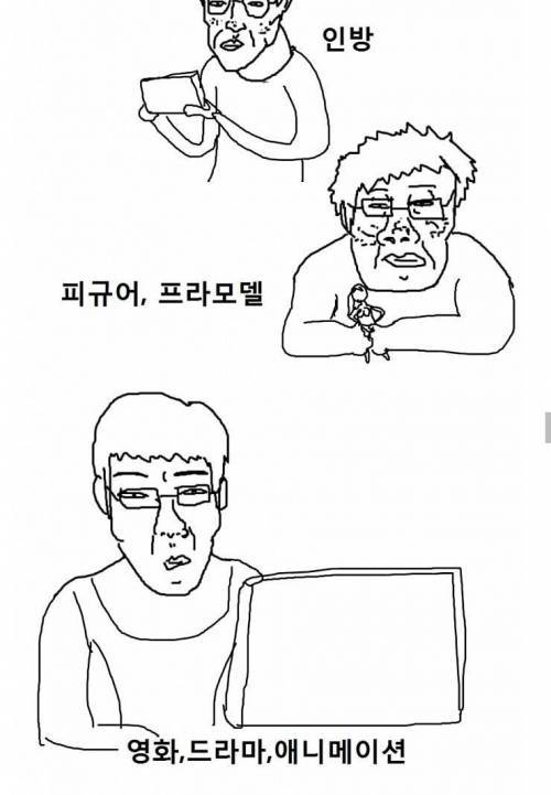 인싸 취미 vs 아싸 취미.jpg