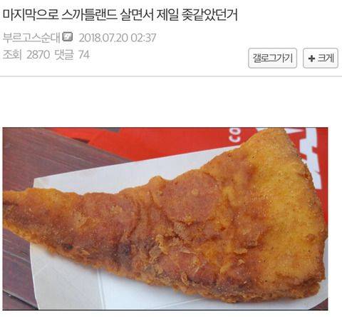 스까틀랜드 살면서 ㅈ같앗던 후기.jpg