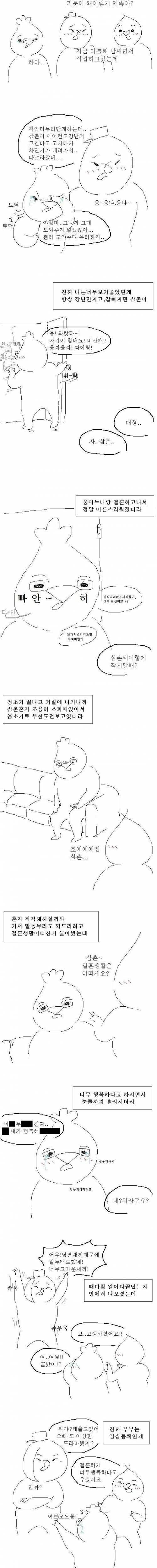 나 얼마전에 행복한 결혼생활 구경한 만화