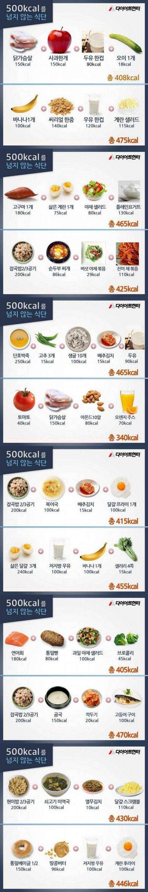 500kcal를 넘지 않는 식단.jpg