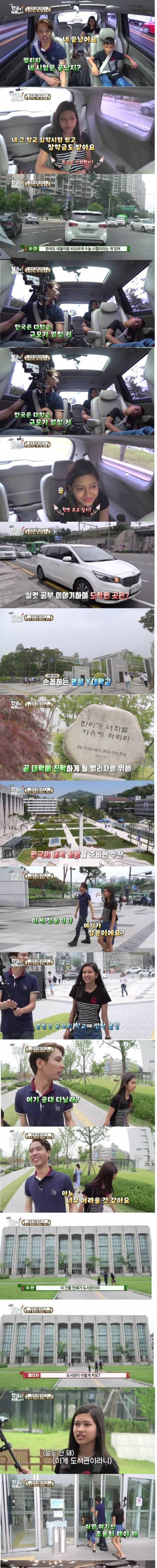 한국 대학교에 처음 와본 아이들.jpg