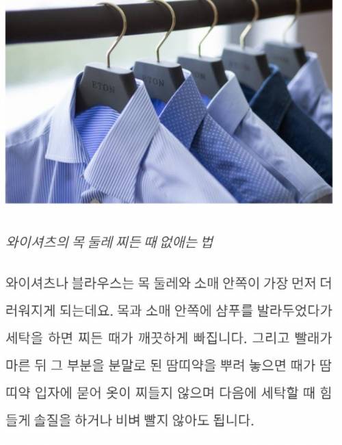 [스압] 세탁소에서 절대 알려주지 않는 10가지 비밀