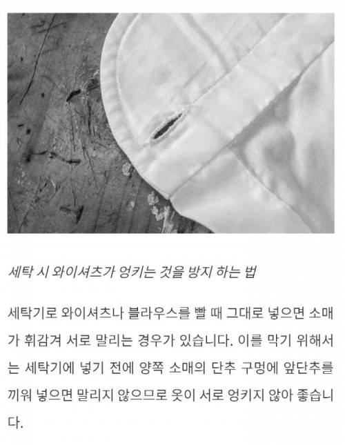 [스압] 세탁소에서 절대 알려주지 않는 10가지 비밀