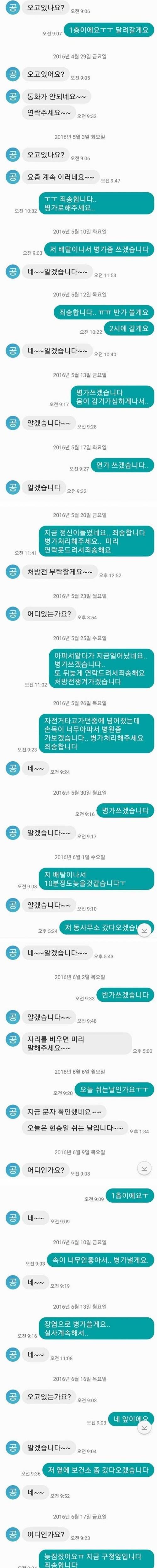 [스압] 공익 VS 담당자 세기의 대결