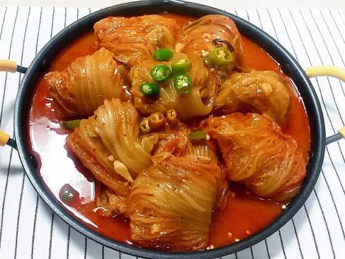 [스압] 존맛인 묵은지 김치찜.jpgif