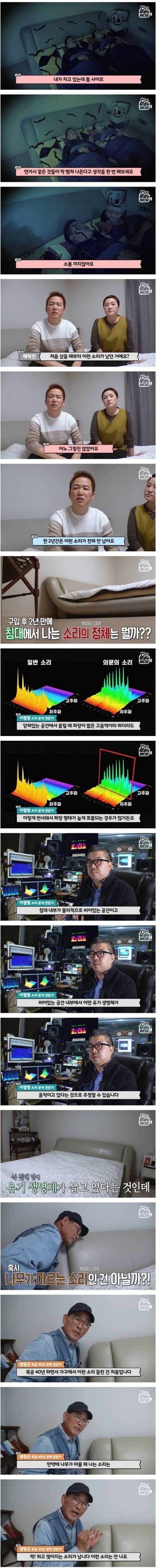 [스압] 침실에서 잠을 잘 때마다 들려오는 수상한 소리.jpg