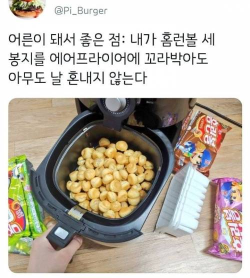 [스압] 에어프라이어 + 과자 시리즈 모음.JPG