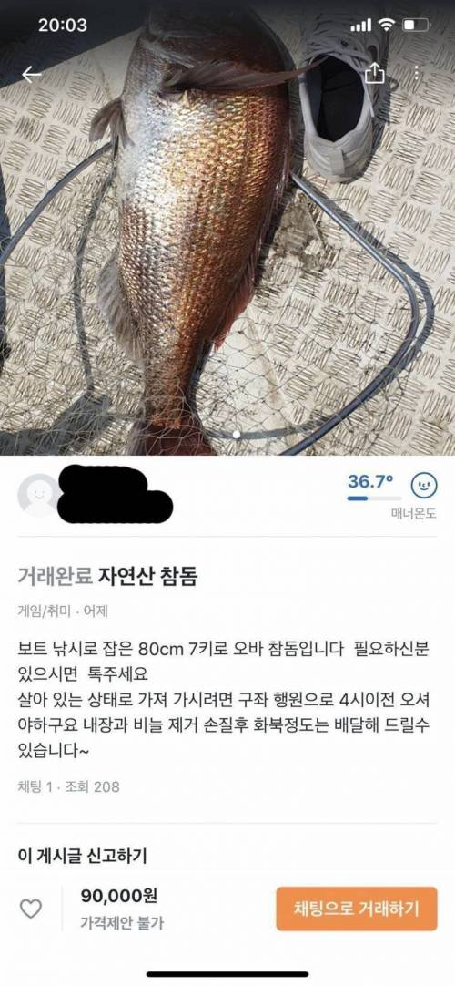 당근마켓 매물 근황