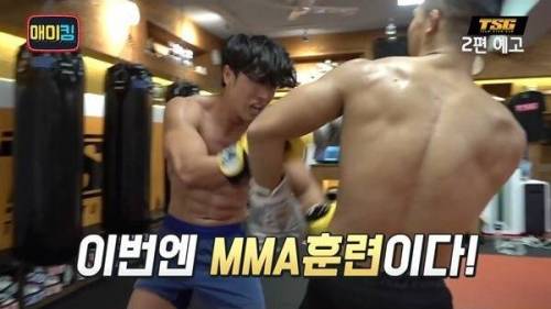 [스압] MMA 훈련 받는 헬스 유튜버