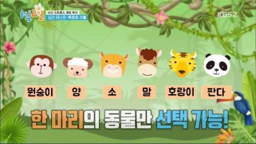 [스압] 생각보다 잘 맞는 1박2일 스트레스 원인 심리테스트.jpg