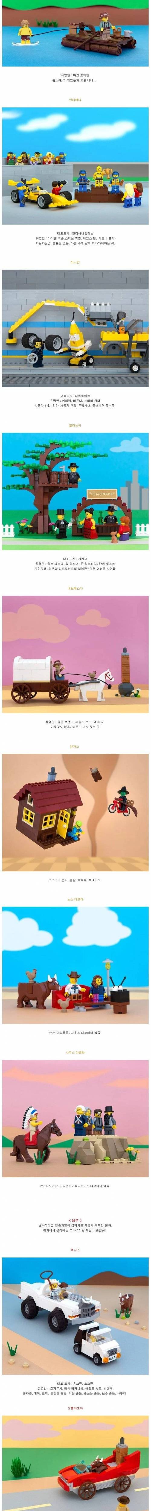 [스압] 미국인들이 생각하는 미국 각 주 도시 이미지.jpg