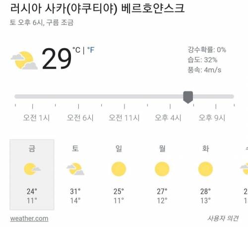 전 세계에서 가장 춥고 연교차가 제일 심한 도시