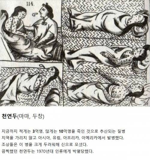 인류 역사에 큰 영향을 끼친 질병