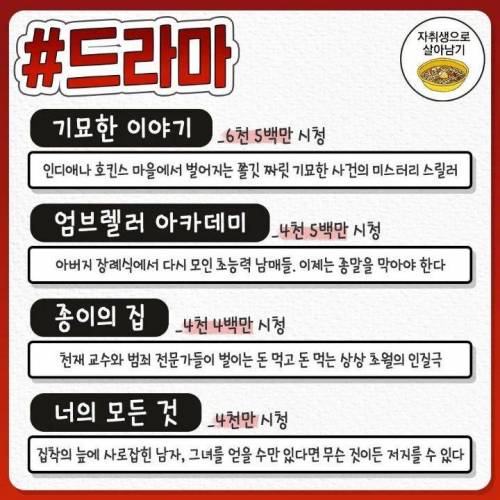 넷플릭스 최다시청작