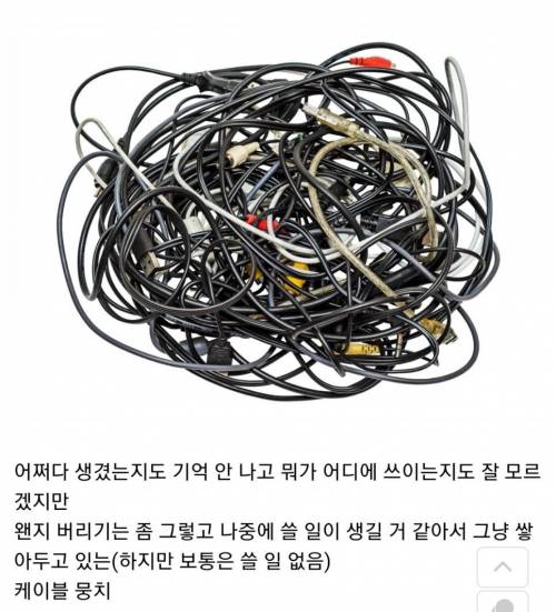 의외로 다들 집에 하나씩 있는 것