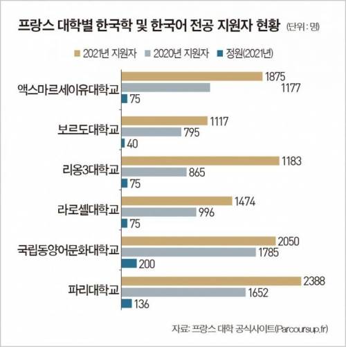 프랑스 대학가 한류 근황.jpg