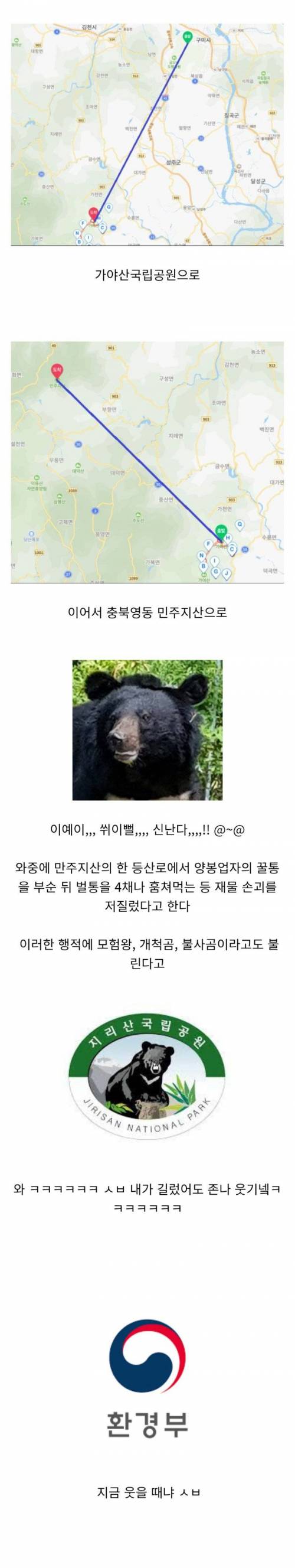 [스압] 역대급 민폐 반달곰 개체 근황.jpg