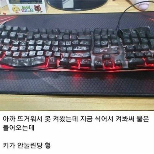 지옥에서 온 키보드