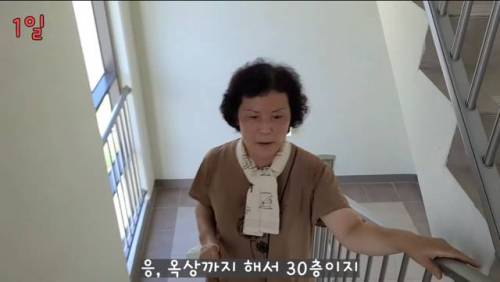 엄마의 31일간 계단오르기