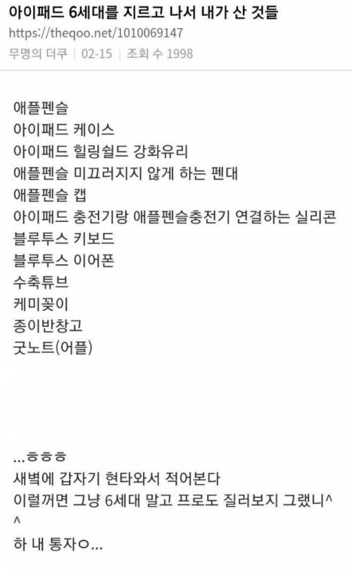 아이패드 사면 인생이 달라짐