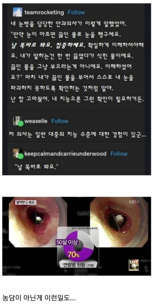 미국 안과의사가 친절해야했던 이유