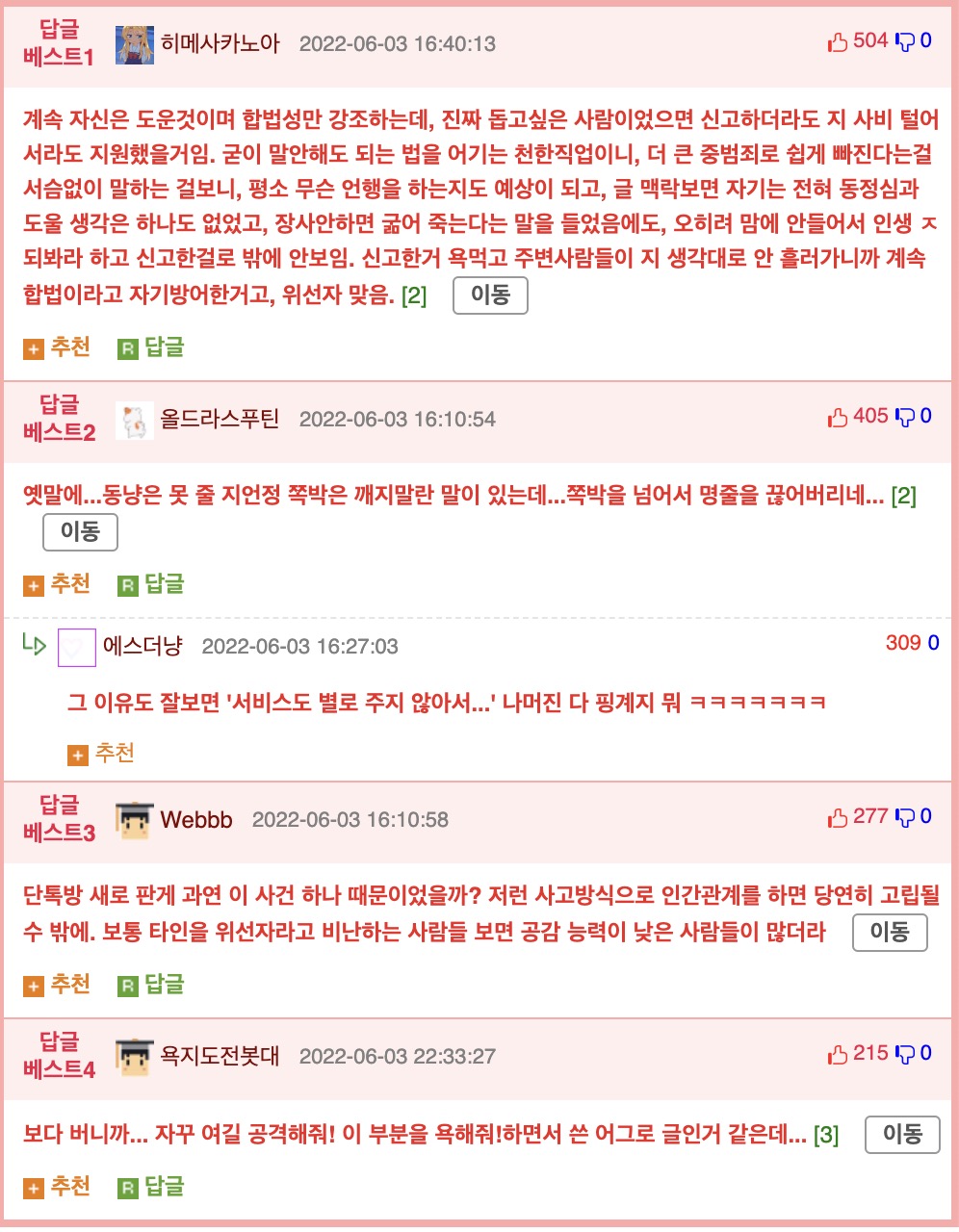 불법노점상 신고 했는데 회사에서 왕따.jpg