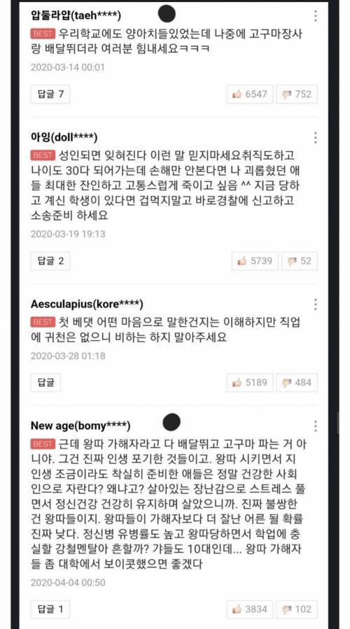 학창시절 일진들이 더 잘 사는 듯 하다는 디씨인.jpg