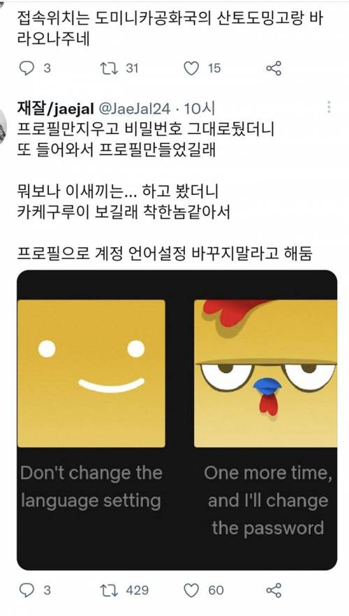 양놈에게 넷플릭스 강침당한 트위터리안