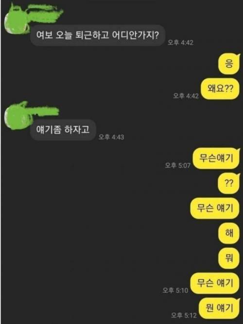 제목 : 공포