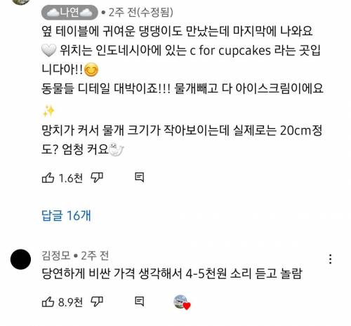 인도네시아의 귀여운 동물 디저트 카페.jpg