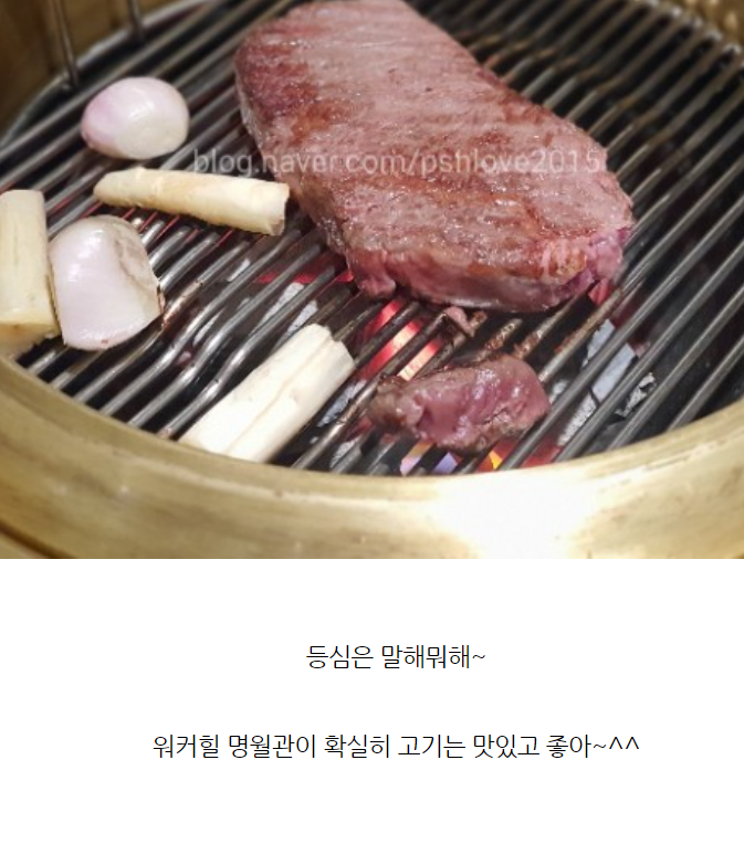 75만원짜리 한우 모둠한상