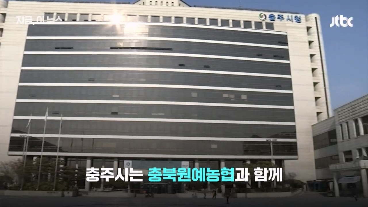 미국사과 가격 해명한 충주시.news