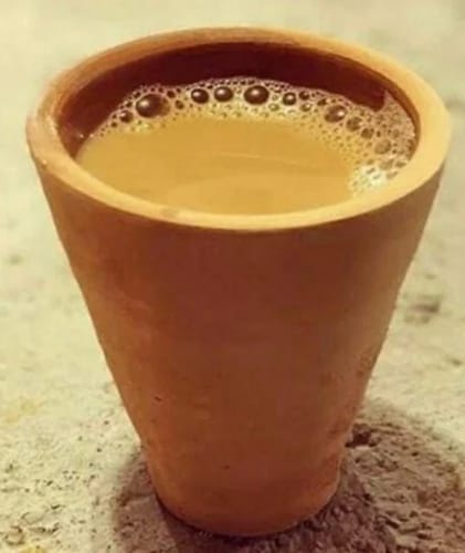 인도에만 있는 흙으로 만든 컵 이야기....