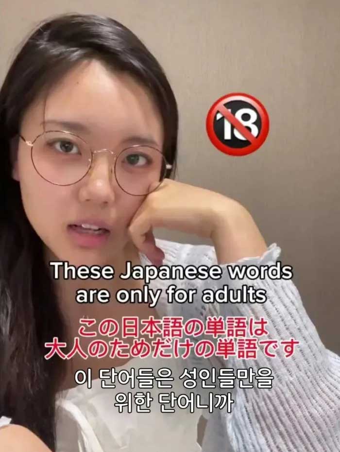 일본누나가 알려주는 성인용 일본어