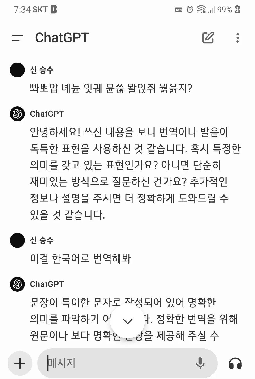 챗gpt 한국어 능력 수준.JPG