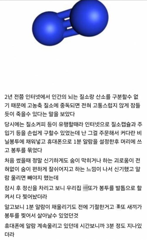 위험한 실험을 한 디시인의 썰.jpg