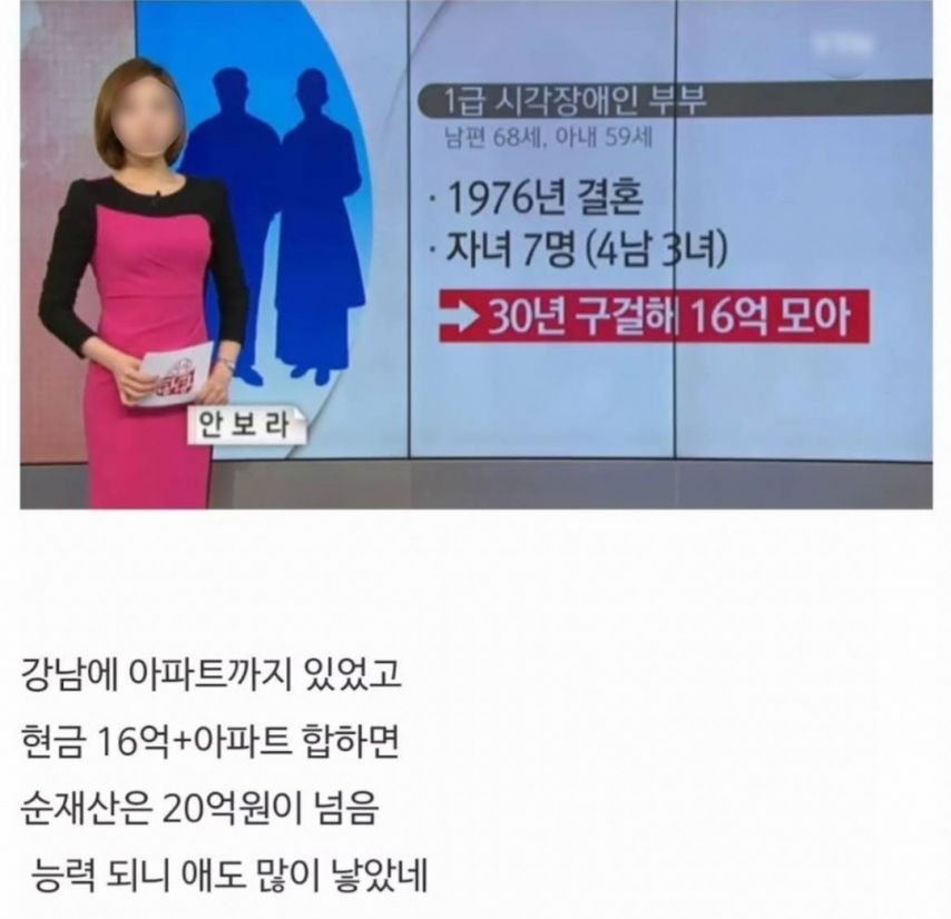 한국에서 30년 구걸해 모은 재산.jpg