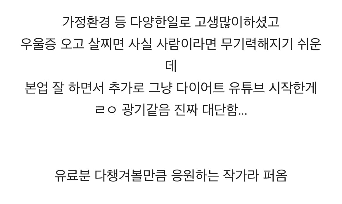 유튜브 시작하면서 실물공개한 생활툰 작가