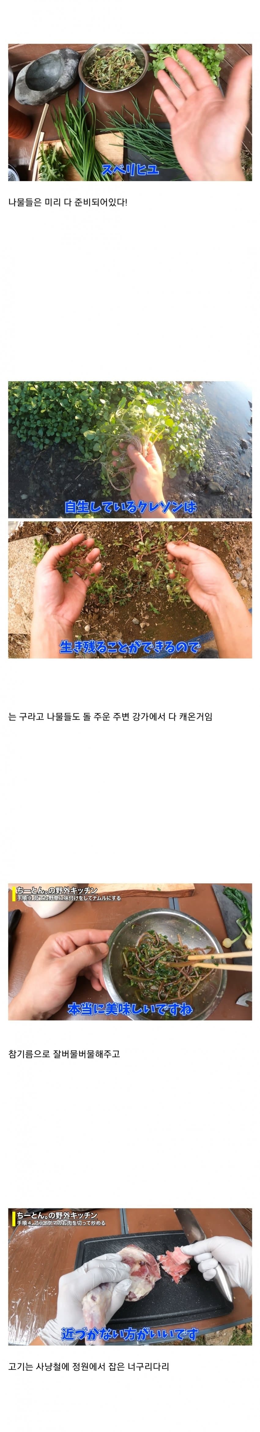 일본인이 직접 만들어먹는 돌솥비빔밥