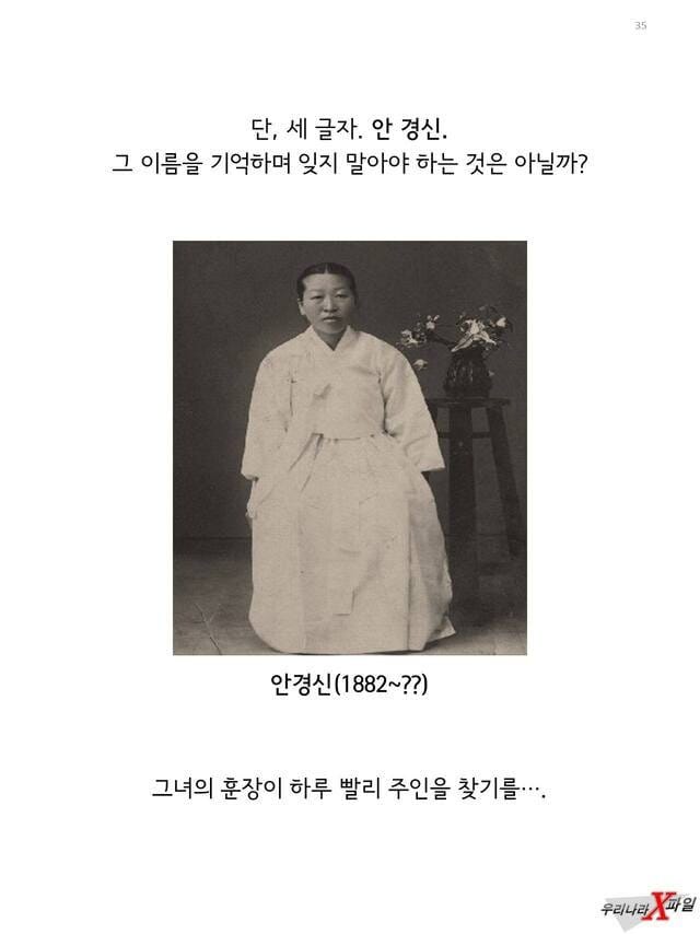 독립운동가 안경신 의사...