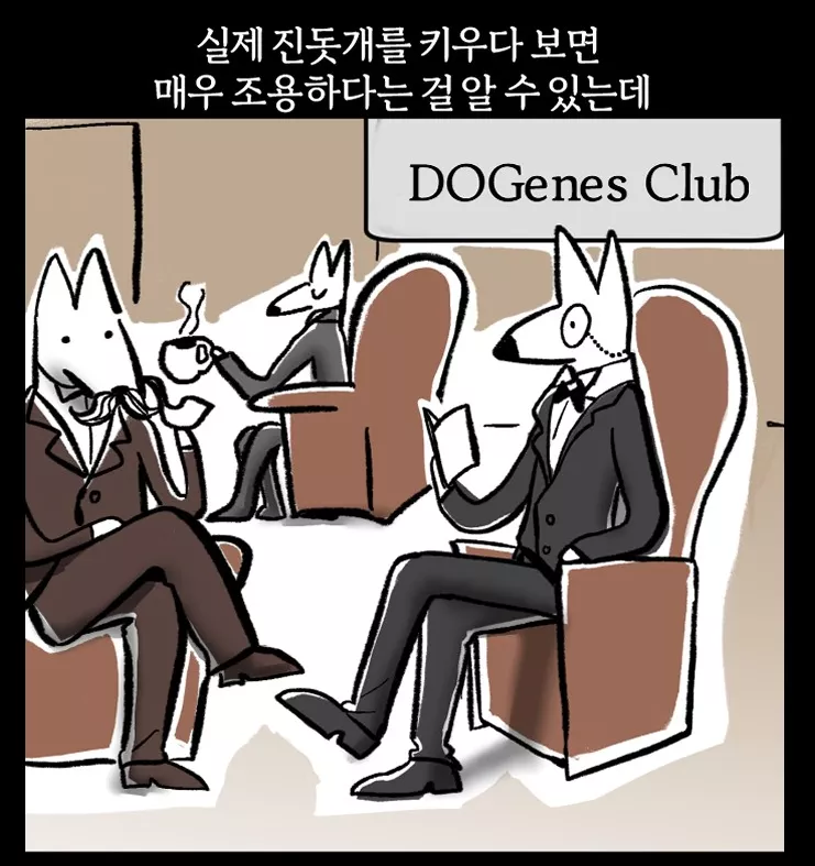 진돗개 주인들 초공감 웹툰