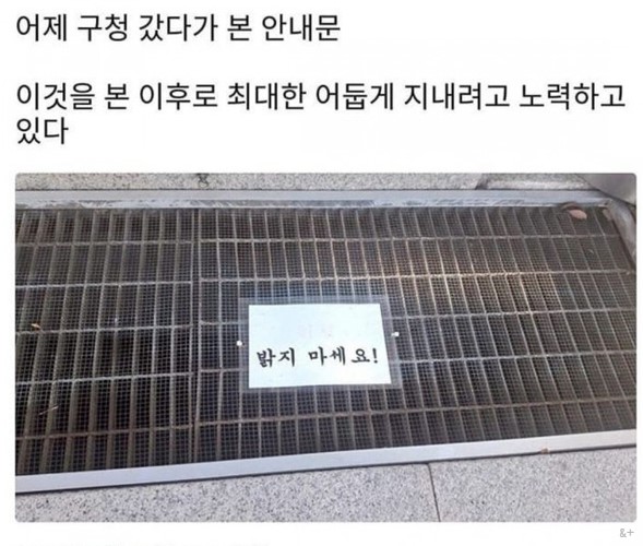 밝게 안지내는 이유..