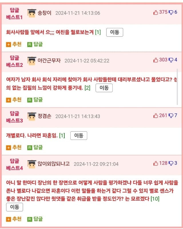 술 취해서 여성 대리기사를 성추행하는 회사 후배.jpg