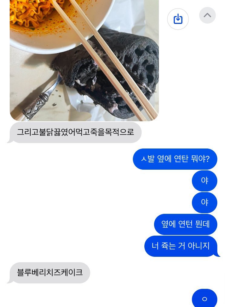 ㅅㅂ너 옆에 연탄 뭔데? 너 죽는거 아니지?