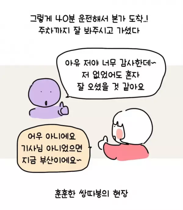 대낮에 맨정신(?)으로 대리운전 부른 썰