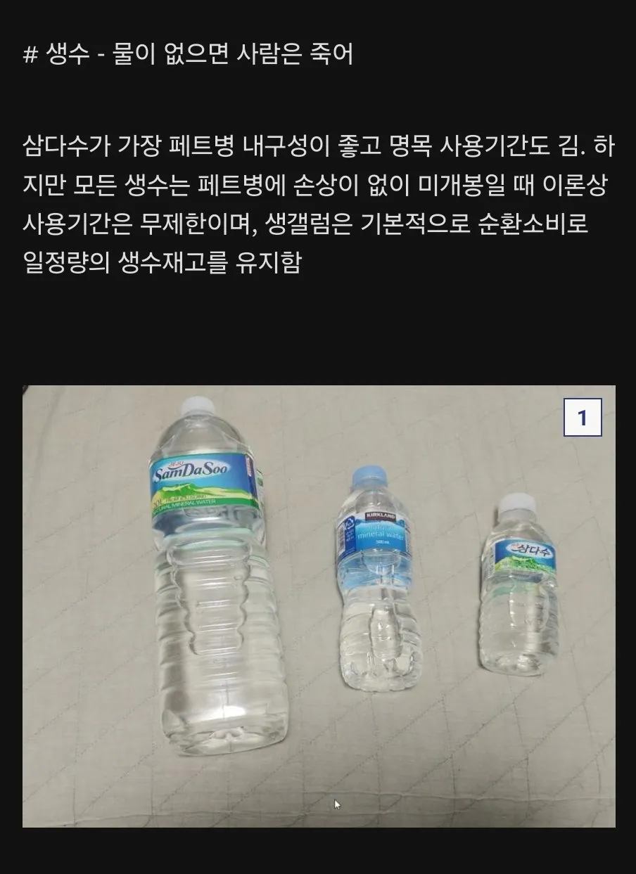 재난대비... 챙겨놓으면 좋은 생존가방템.jpg